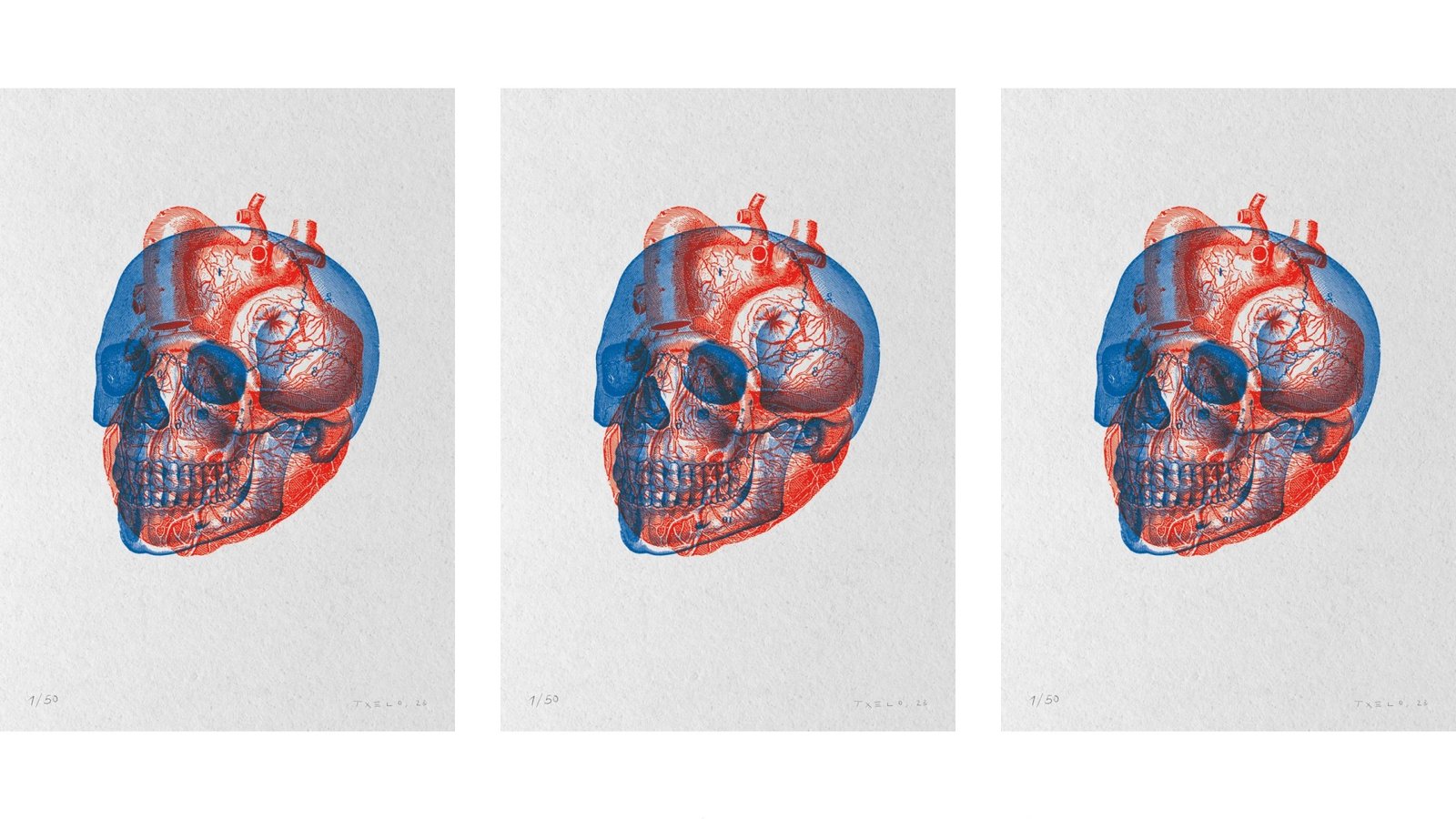 Cartell de calaveres — disseny de txelostudio