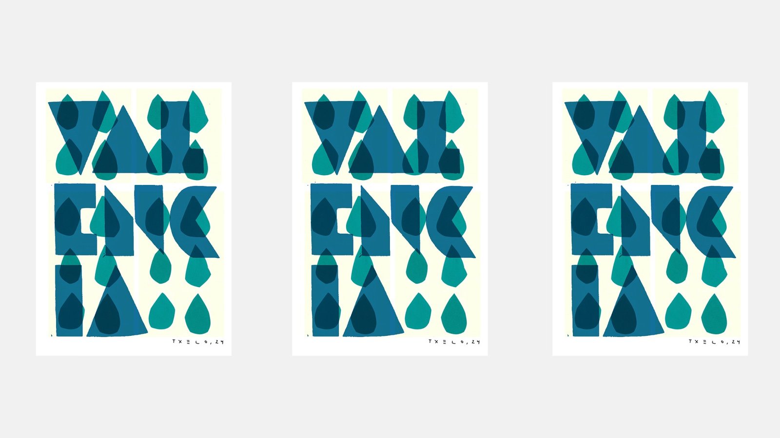 Cartell València — disseny de txelostudio