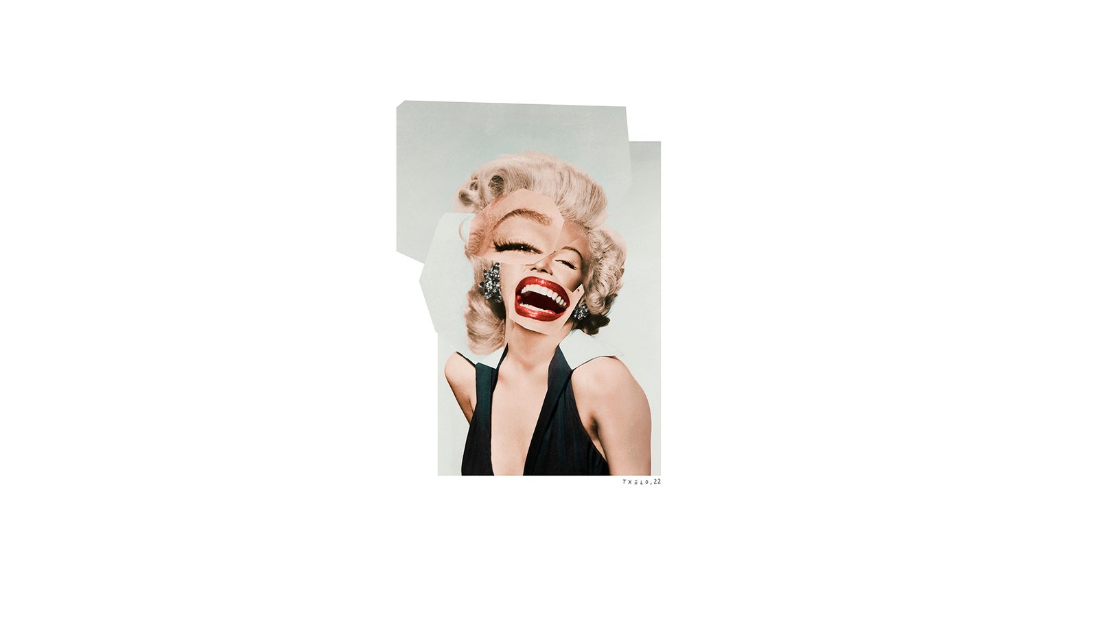 Collage de Marilyn Monroe — txelostudio