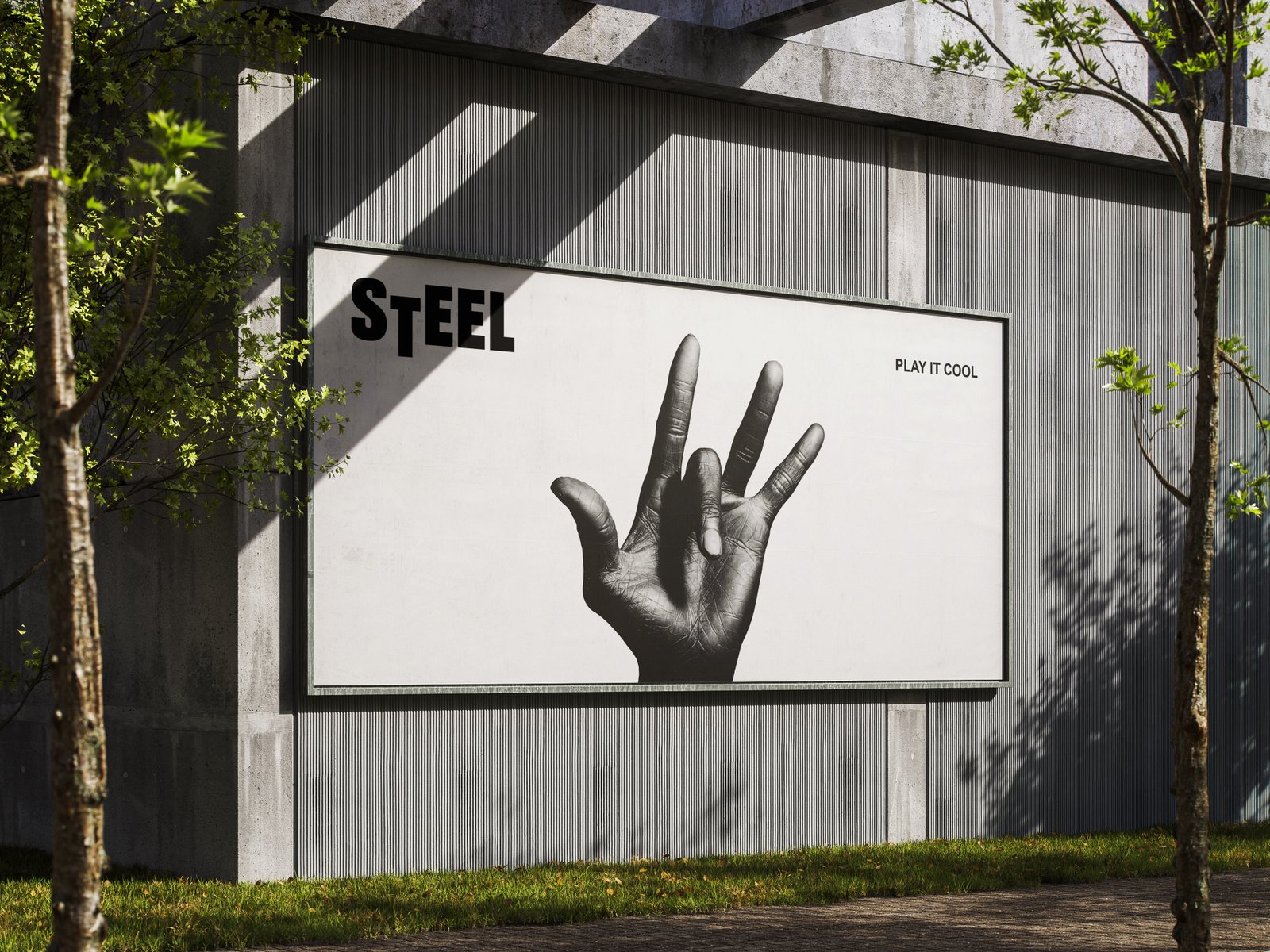 Identitat visual de Steel — disseny de txelostudio