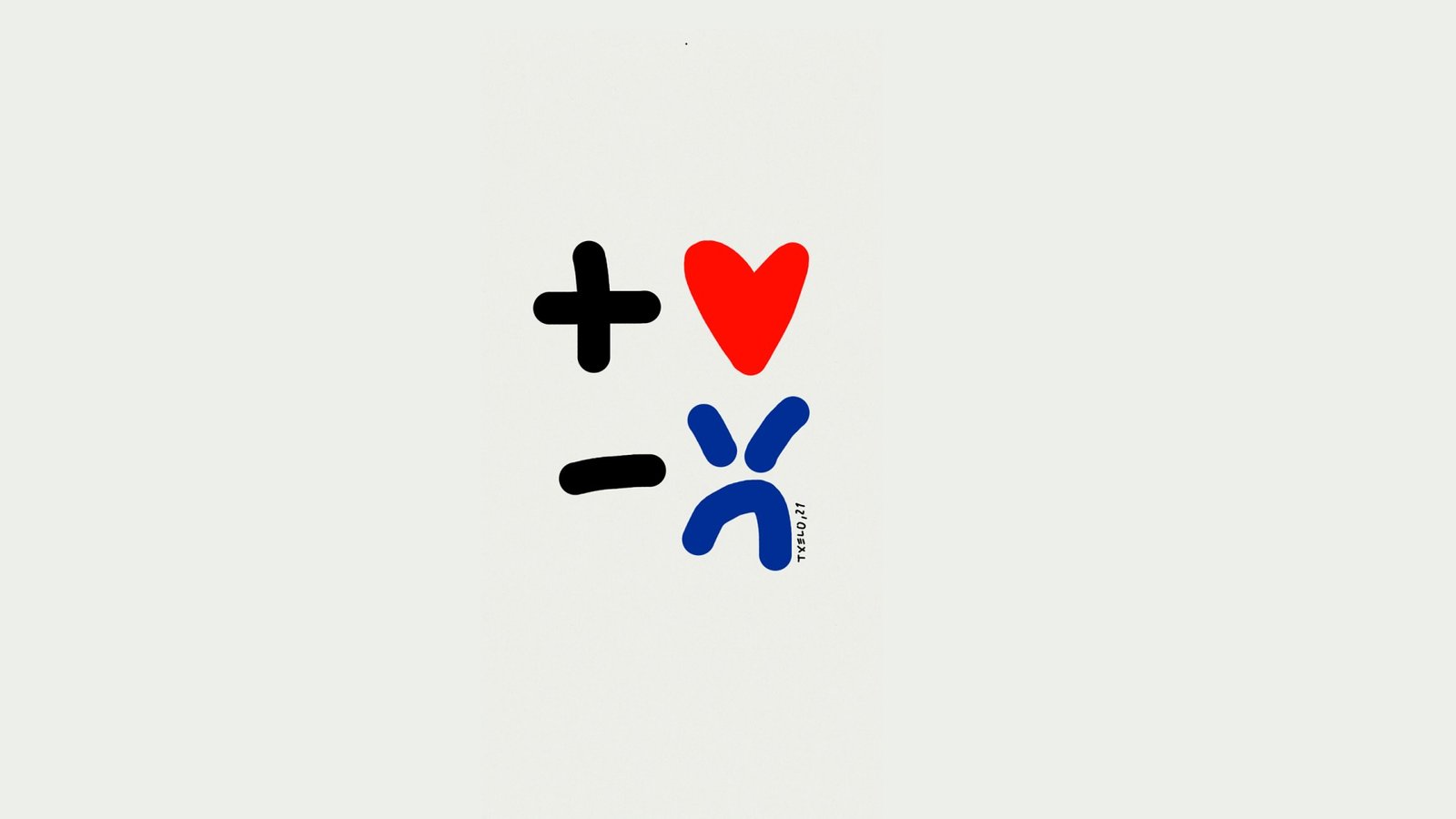 More Love Less Hate — il·lustració de txelostudio